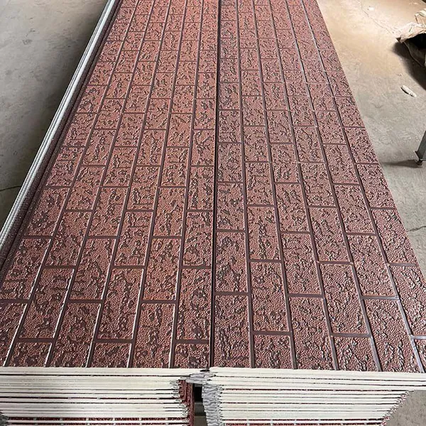 Manufacturer-Supplied Popular Waterproof Heat-Insulating Metal Decorative Wall Panels Exterior Wall Sandwich Panels for photo-2
