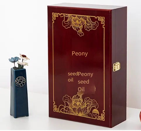 Manufacturer for Custom - Made Production of Sea - Buckthorn Seed Oil Wooden Gift Boxes, Camellia Oil Wooden Boxes, and Peony Seed Oil Bamboo Boxes photo-2
