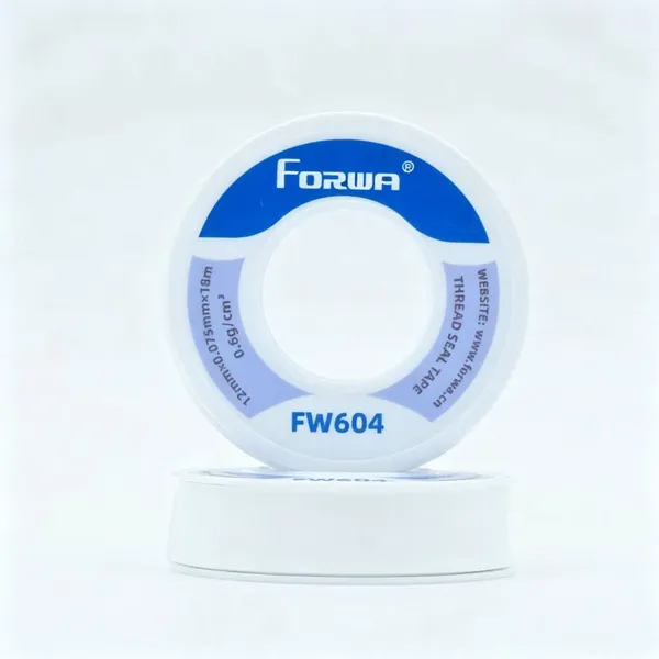 Forwa FW604 Industrial High Density PTFE Injection Molded PVC Thread Seal Gas Pipe Tape 12mm WRAS Waterproof High Temp Plumbing photo-4
