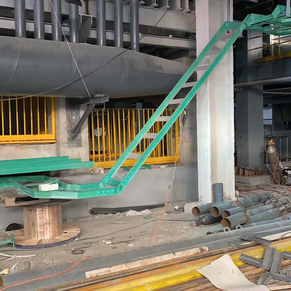 Custom Perforated Fiberglass and Galvanized Steel Cable Tray for Projects photo-2