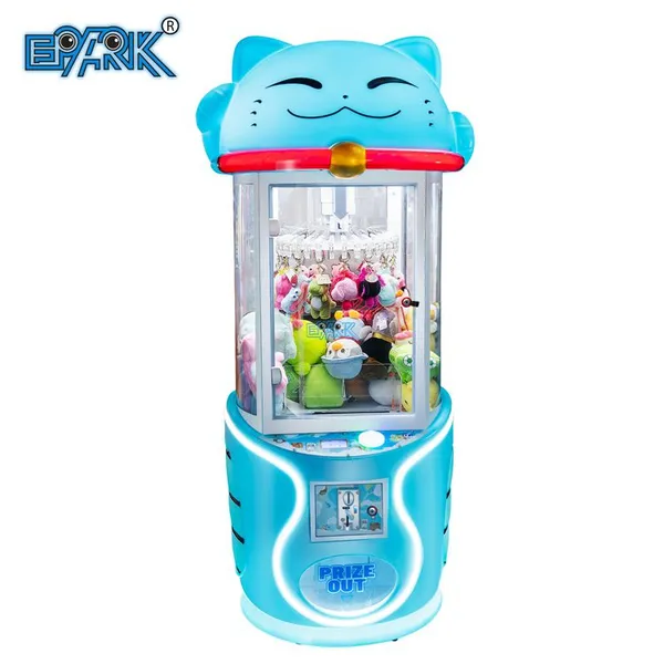 Claw Machine Cat Theme Prize Vending Game With Transparent Cabinet for Shopping Malls Arcades and Family Entertainment Centers photo-2