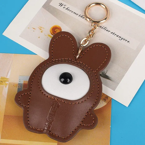 PU Leather Cute  Keychain