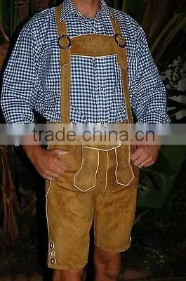 Dirndl Dress & Bavarian Kurze Lederhosen,Oktoberfest Trachten Wear,lederhose,german Hose,leather Pants,shorts photo-2