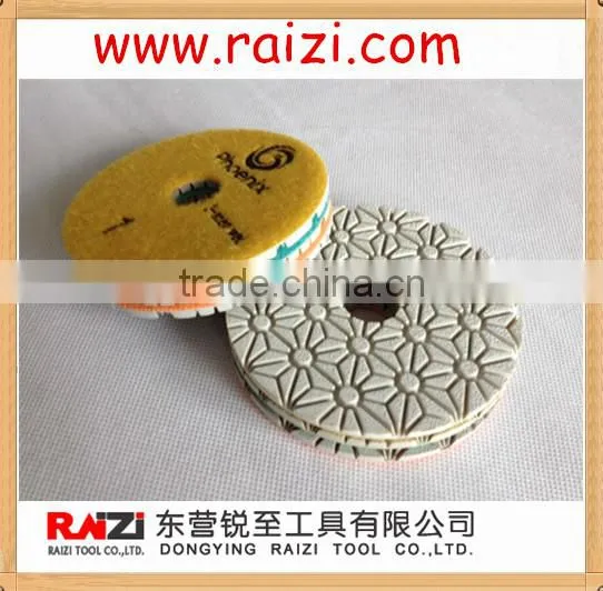 3 Step Wet Polishing Pads for Granite photo-2