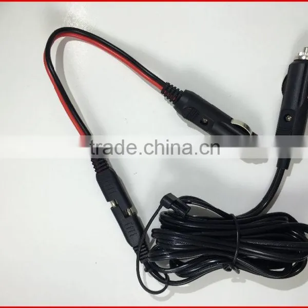NEW Double Male Plug Pigtail Cigarette Plug With 18AWG 2C 105c300V Power Cable Assembly photo-6