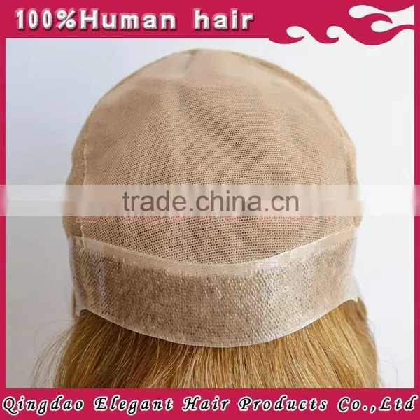 Qingdao Elegant 2015 Hot Sale Brazilian Human Hair Used Full Lace Wigs photo-3