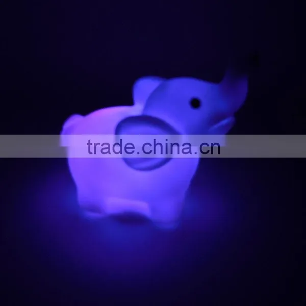 Newest Design Rotocast Soft Elephant Cute Led Light Soft Toy photo-5