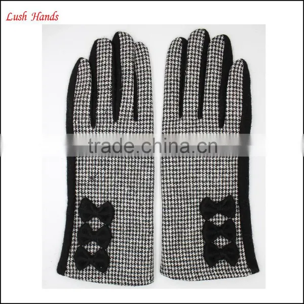 Girls Sexy Dresses Electrical Gloves With Bows for Winter Wholesale photo-5