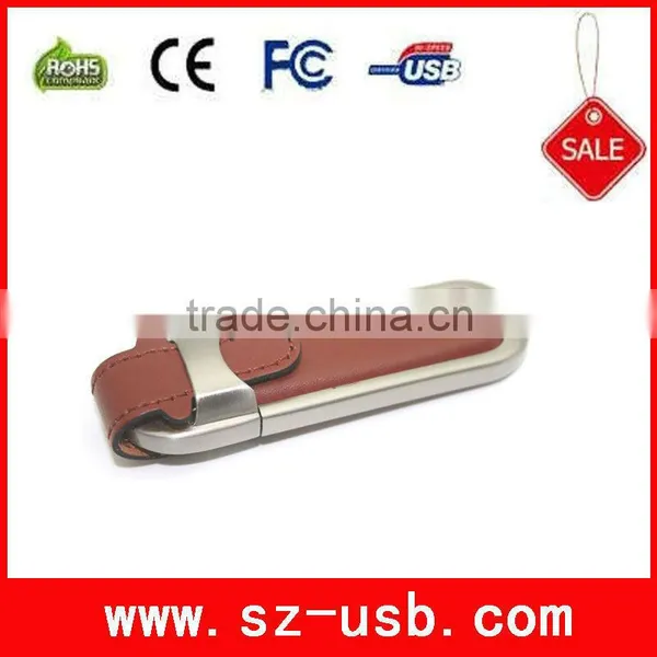 Various Promotional Leather Shaped Usb Flash Drive