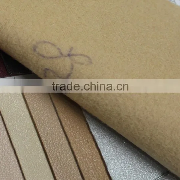 Soft Hand Feelings ,small Lychee Pattern Pvc Material Synthetic Leather for Car ,sofa ,and Lady Bags photo-5