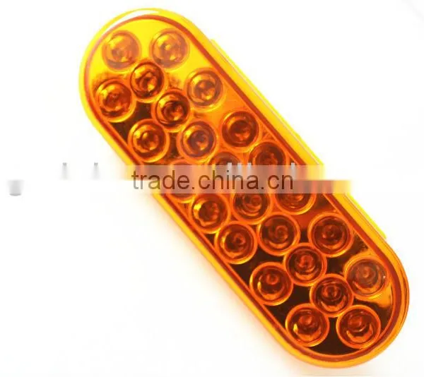 12/24V 6'' Truck LED Oval Stop Tail Lamp photo-4