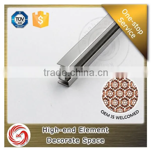 Elegant Waterproof Stainless Steel Tile Edge Trim photo-4