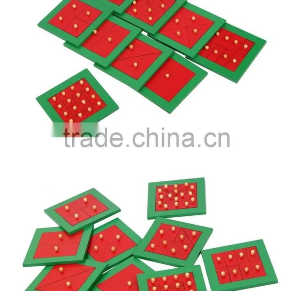 Montessori Materials in China Promotional Educational Toys Metal Squares photo-5
