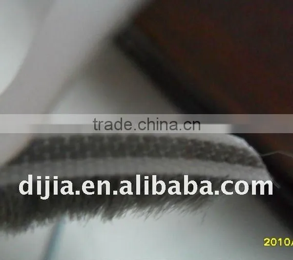 wool pile/pile strip/ adhensive weather striping