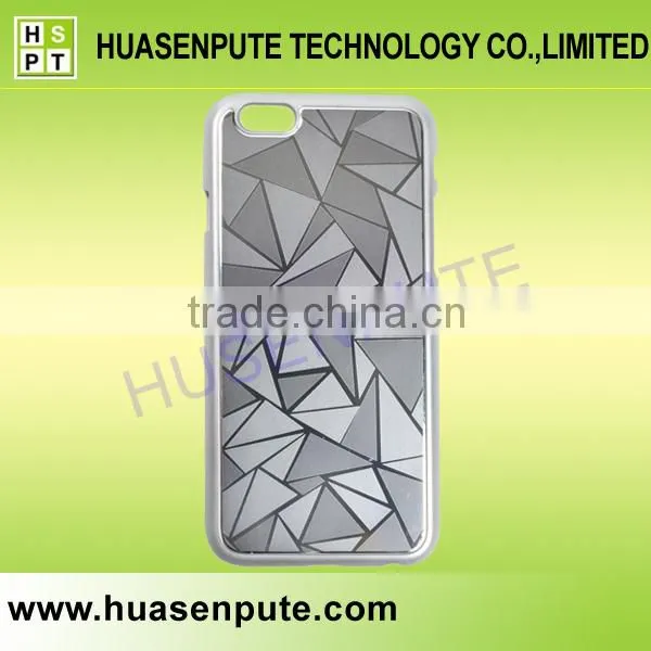 For Apple Iphone6 Triangular Pattern Plastic Phone Case Shockproof Back Cover photo-5