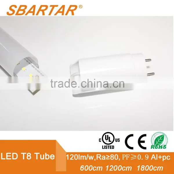 Shenzhen Factory 1.2m 4ft 18W Led T8 Tube Light/lighting With CE RoHS UL CUL Approved