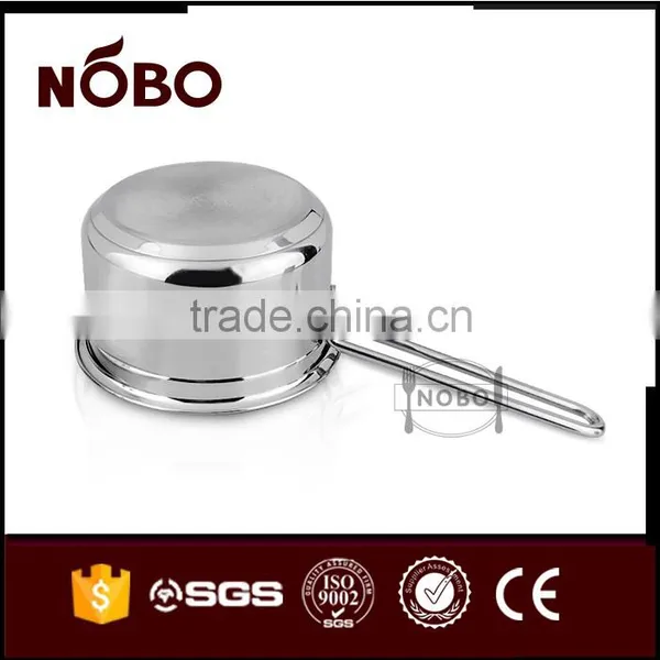 14/16cm Functional Ss201 Stock Pot With Glass Lid photo-4