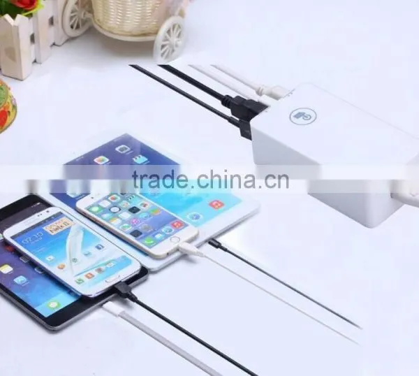 China Supplier Wholesale 5V 2.1A 4 Ports Desktop-size Smart USB Travel Charger photo-2