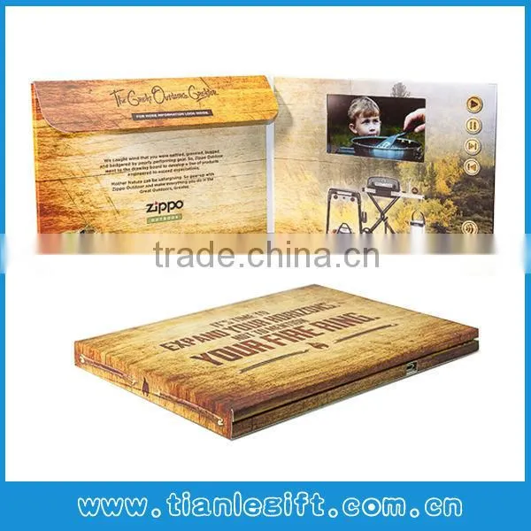 2014 4.3" Video Folder Brochure, Video Folder Brochure, Video Folder Book for Saudi Abrabia Marketing