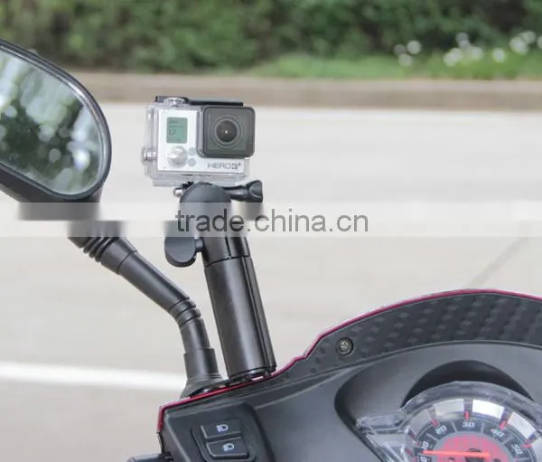 Universal Metal Material 1/4" Screw Head Scooter Mount for Digital Camera Car DVR Mobile Phone Motorcycle Mirror Stand Holder photo-6