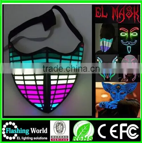 China Factory OEM High Quality Factory Wholesale Factory Wholesale Lime Green el Lighting Glasses photo-5