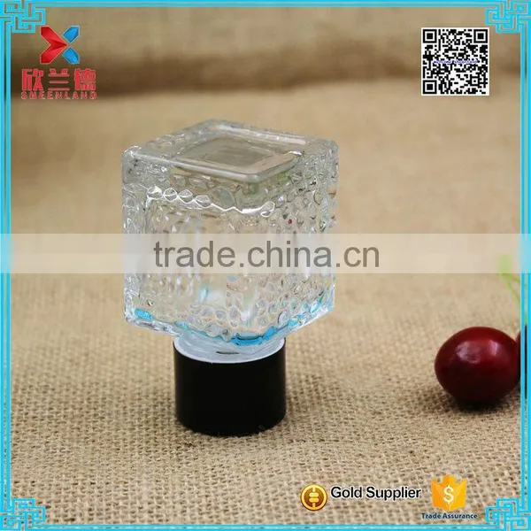 Customer Design Clear Square Glass Aroma Diffuser Bottle photo-4