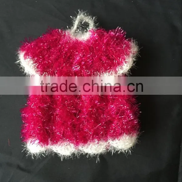 Wholesale Handmade Crochet Clean Dish Towels Brush a Bowl Brush Pot Dish Towels