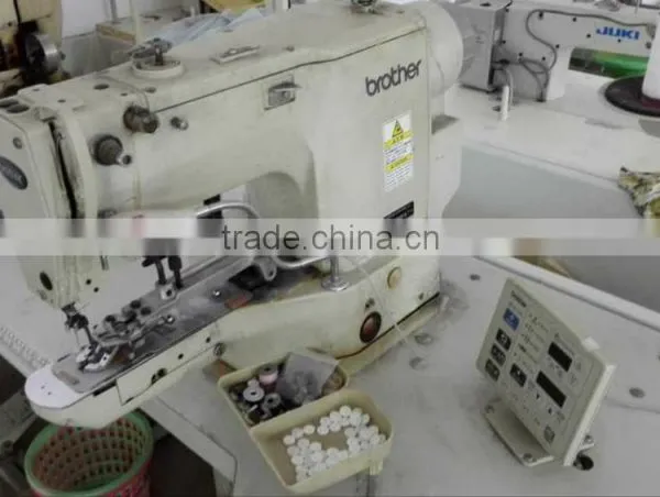 Used Brother 430D Jean High Speed Button Sewing Machine photo-4