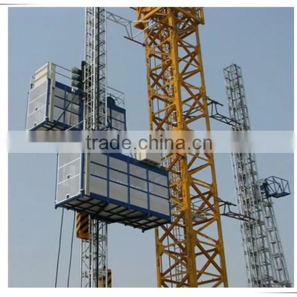 SC100/150/200 Single/Double Cage Construction Electric Building Hoist photo-6