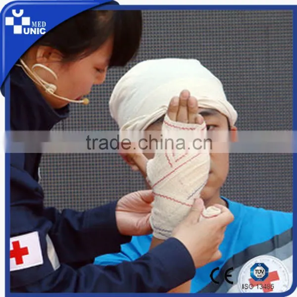 Disposable Medical Spandex Elastic Crepe Bandage photo-4