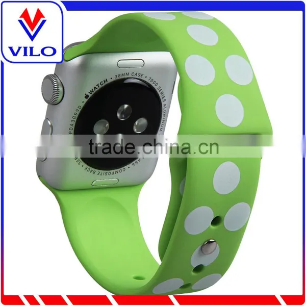 For Apple Watch Best Selling Fashion Design OEM Silicone Watch Strap Watch Band photo-3