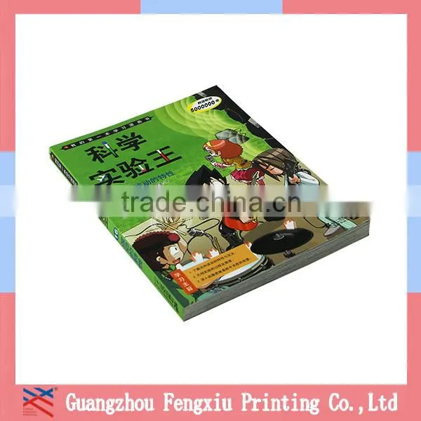 Colorful School Kids Paperback English Book Printed By Heidelberg Printer And High Quality Coated Paper photo-2