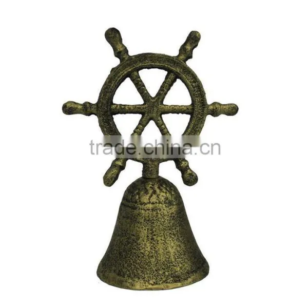 Nautical Hand Bells, Hand Bells, Wall Hanging Bell, Brass Bells ... NBB 0017 photo-3