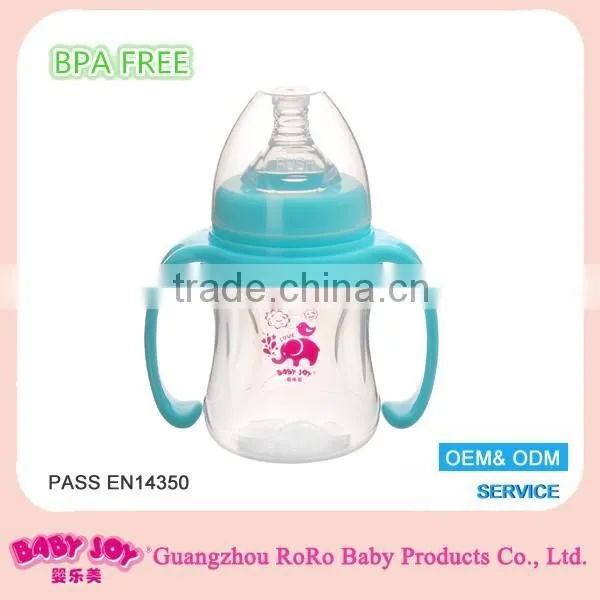 Free Sample New High Quality Low Price BPA Free Durable PP Material Wholesale Feeding Baby Bottle