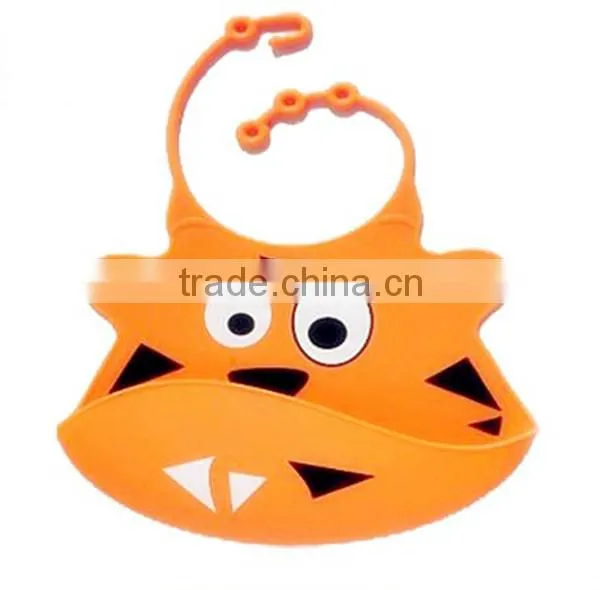 Soft Popular 100% Food Grade Baby Waterproof Bib photo-6