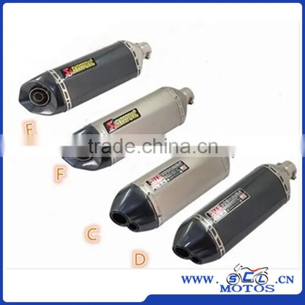 SCL-2016030014 465mm, 475mm, Akrapovic Stainless Steel Modified Exhaust Muffler Pipe