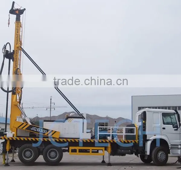 6*4 Heavy Truck Mounted Water Well Drilling Rig Drilling Machine