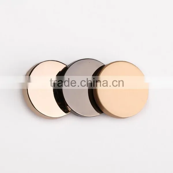 Mirror Surface High-end Metal Buttons, Men's Big Coats Button photo-3