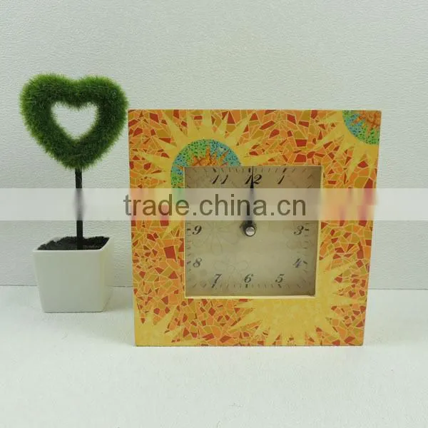 Wooden Table Alarm Clock