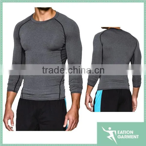 Oem Company List Compression Shirts Flat Lock Stitching Men Business Ideas Slim Fit Shirts