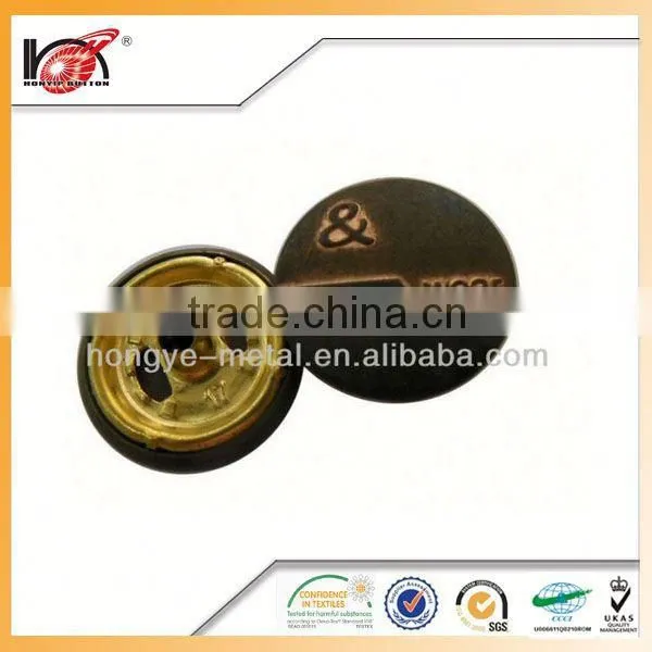 Custom Anti Brass Four Parts Pearl Snap Button For Jeans photo-6