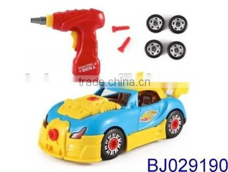 World Racing Car Take Apart Toy for Kids with light and music