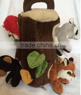 Plush Pet House Toy/animal Tree Hole for Animal Toy