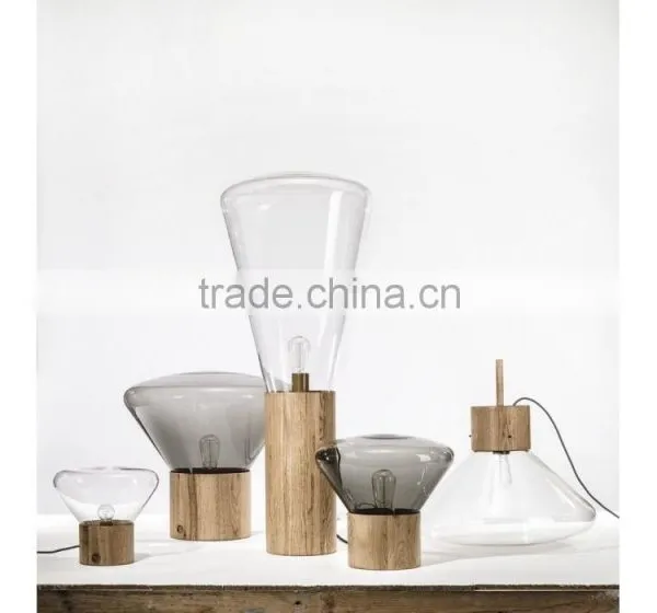 2015 Latest New Modern Design Muffins Wooden Table Lamp Floor Lamp