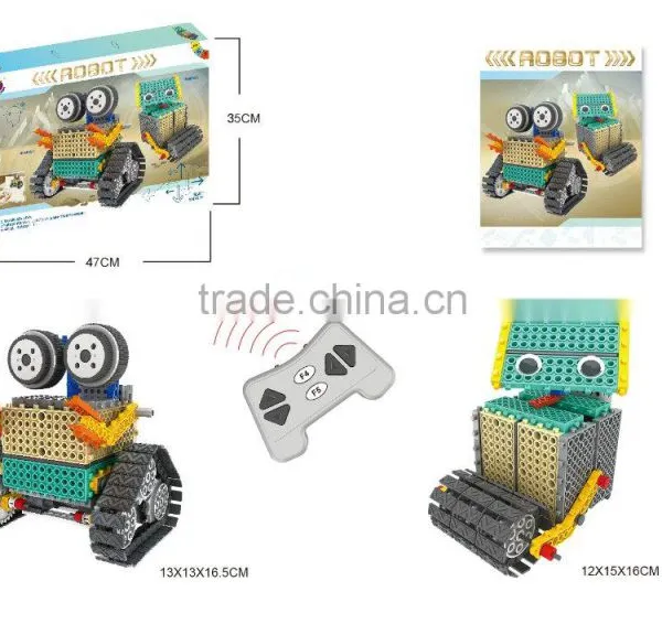 2 in 1 Four Channel rc Building Blocks Kids Educational photo-2