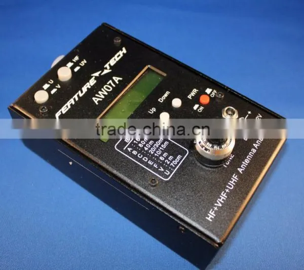 AW07A SWR HF/VHF/UHF Antenna Analyzer 1.5-490Mhz New Verison 220Mhz Included