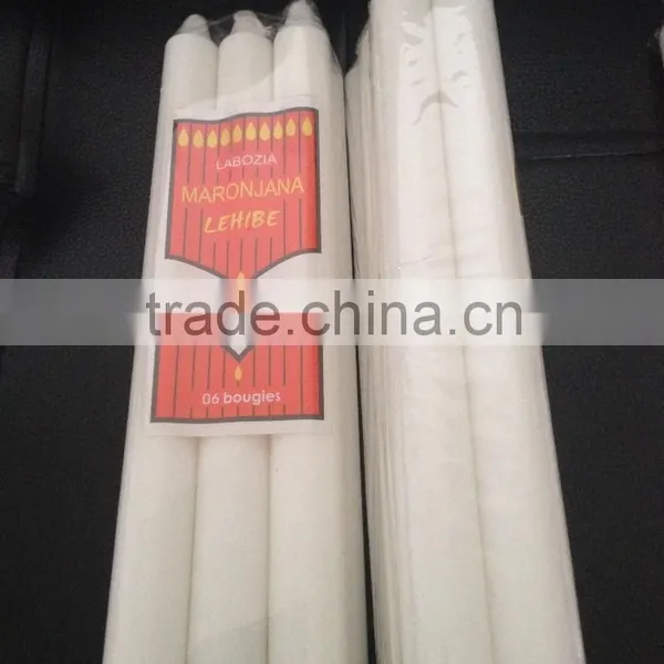 Cheap Household White Candle/pure Wax Stick Pillar Candle photo-3