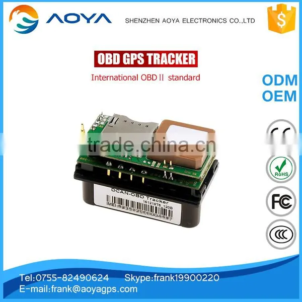 Mini GPS Tracking Device for Vehicle Obd ii GPS Tracker off Oil Engine Remote Locking Car photo-2