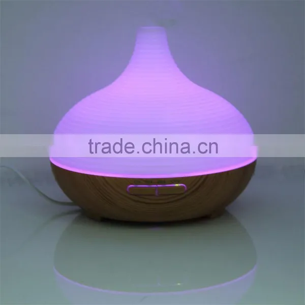 Aromatherapy Essential Oil Diffuser 7 Colors - 300 ml Portable Ultrasonic Cool Mist Aroma Humidifier photo-3