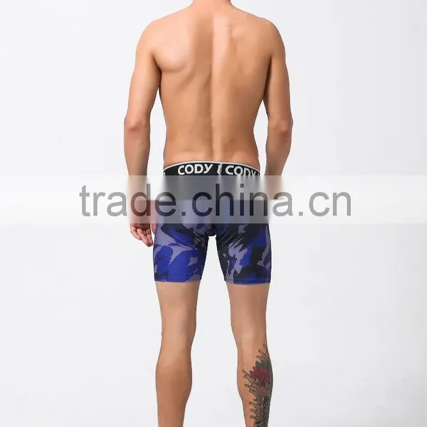 High Elastic Camo Mens Compression Shorts Base Layer Sports Fitness Running Soccer Football Shorts photo-4
